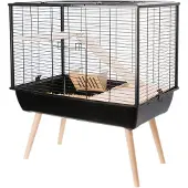 Zolux Cage Neo Muki Large Rodents H58, noire