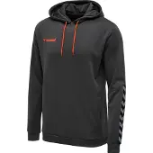 Hummel Authentic Poly Hoodie Noir S Homme