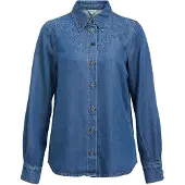 Object Avec Broderie Chemise En Jean
