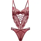 Hunkemoller Body 'Greta' rouge