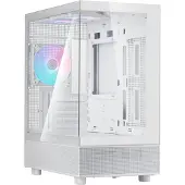 Silverstone Lucid 04 (wei?, Tempered Glass x 2) (mATX), Boîtier PC, Blanc