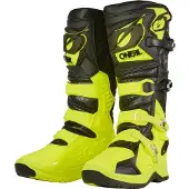 O'Neal RMX Pro Bottes de Motocross Noir Jaune Néon Taille 40
