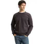 Tom Tailor Sweat-shirt taupe / noir
