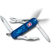 Victorinox Midnite Manager bleu transparent 0.6366.T2 couteau suisse