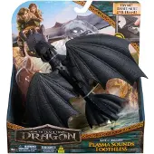 Spin Master Deluxe Toothless Dragon Argenté Enfants