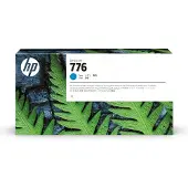 HP 776 (1XB09A) cartouche d'encre (d'origine) - cyan