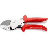 Knipex 94 55 200 Sécateurs à enclume avec gaines plastiques chromés 200 mm