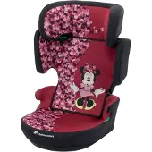 Bebe Confort Disney Hera i-Safe, siège auto dos à la route, 3,5-12 ans (100-150 cm), rabattable, installation avec ceinture, 14 positions d'appuie-tête, Fun Minnie