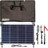 Optimate Solar DUO 40W Travel Kit, TM-522-D4-TK, 6-stappen 12V / 12.8V 3.33A gesloten solar accu bes (40 W, 5 kg)