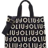 Liu Jo Cabas beige clair / bleu nuit
