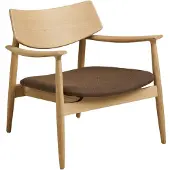 Ebuy24 Gina fauteuil chêne, brun.