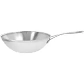 Demeyere Wok Industry 30cm - fond plat