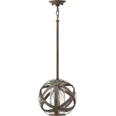 HINKLEY Suspension d'extérieur Vintage en fer, E27, 40 W, Carson