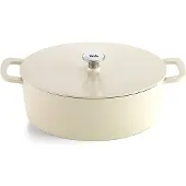 Fissler Moments Collection Braadpan Ovaal, 33cm ivory white