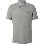 BOSS Prime Orange Short Sleeve Polo Gris M Homme