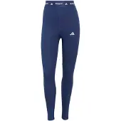 Adidas Pantalon de sport 'TECHFIT 7/8' bleu foncé / blanc