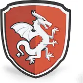 Papo Bouclier mousse chevalier dragon