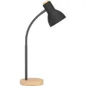 Eglo 98831 VERADAL E27 Lampe de table noir marron