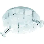 Eglo Lampe de plafond Cabo-C chrome rond
