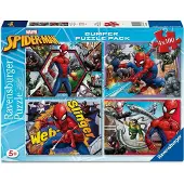Ravensburger RAV puzzle 4en1 Spider Man 4x100 06914