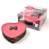 Barking Bakery Pink Heart Pawty Cake - 1 pièce