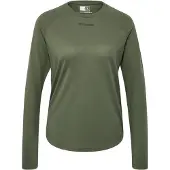 Hummel Mt Vanja Long Sleeve T-shirt Vert XS Femme