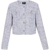 Faina Blazer 'Festive' beige clair / saphir / rose / noir