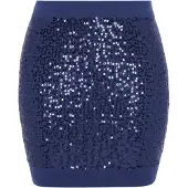 Faina Jupe 'Festive' bleu marine