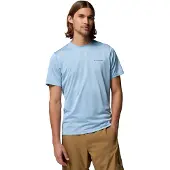 Columbia Hike Short Sleeve T-shirt Bleu M Homme