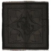 GUESS Écharpe 'KEFIAH 120X120' noir