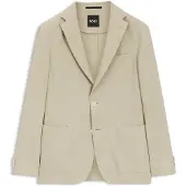 BOSS Veste de costume Slim en lin technique lavable