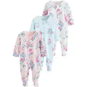 Next Pyjama menthe / rose / magenta / blanc