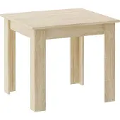 Leobert Table - - Np - Chêne Sonoma - 80 X 80 X 75 Cm