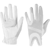Horka Gants d'été Summer Sparkle Strip Junior, couleur blanche, pour enfants de 10 ans. Couleur : blanc, pour enfants de 10 ans