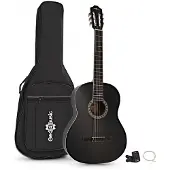 Gear4Music Pack avec Guitare Classique par Noir