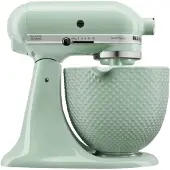 KitchenAid Artisan Robot de Cuisine 5KSM125EPT Vert + Bol Mélangeur Design Vert