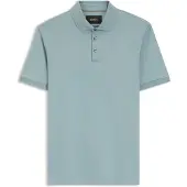 BOSS Polo Regular en coton italien mercerisé