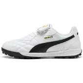 Puma Chaussure de foot 'King Top' noir / blanc