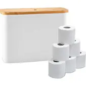 Relaxdays Rangement pour rouleaux de WC