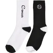 Urban Classics Chaussettes 'Zodiac' noir / blanc