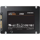 Samsung 870 EVO 2,5 Pouces 250 Go