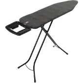Brabantia Table de repassage, Planche à repasser, Noir, Gris