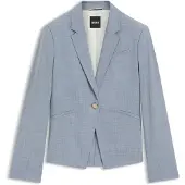 BOSS Veste Slim en laine vierge mélange