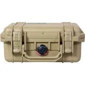Peli Valise de protection Peli 1200 jaune avec mousse