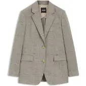 BOSS Blazer Regular en laine mélangée