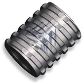 We Knife Titanium Paracord Bead A-02D, argenté