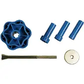 SW-Stahl 410100L Outil de centrage d'embrayage pour diamètre de moyeu 15-28 mm