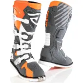 Acerbis X-Race Bottes Motocross Gris Orange Taille 39