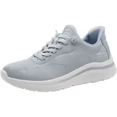 Tamaris Baskets basses 'Wide Fit' bleu fumé / gris