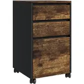 Relaxdays Rollcontainer mit 3 Schubladen (40 x 40 x 70 cm)